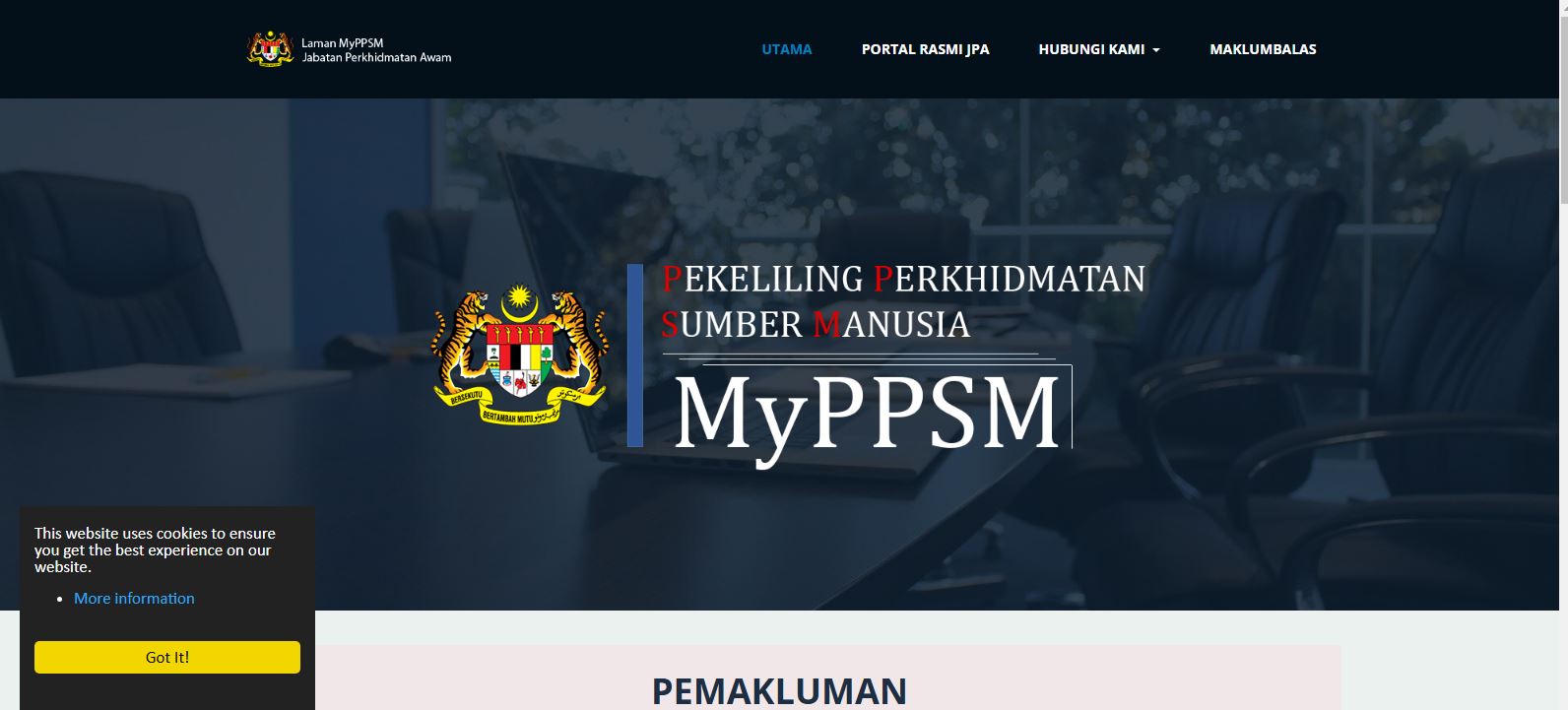 Sistem Pekeliling Perkhidmatan Sumber Manusia (MyPPSM)